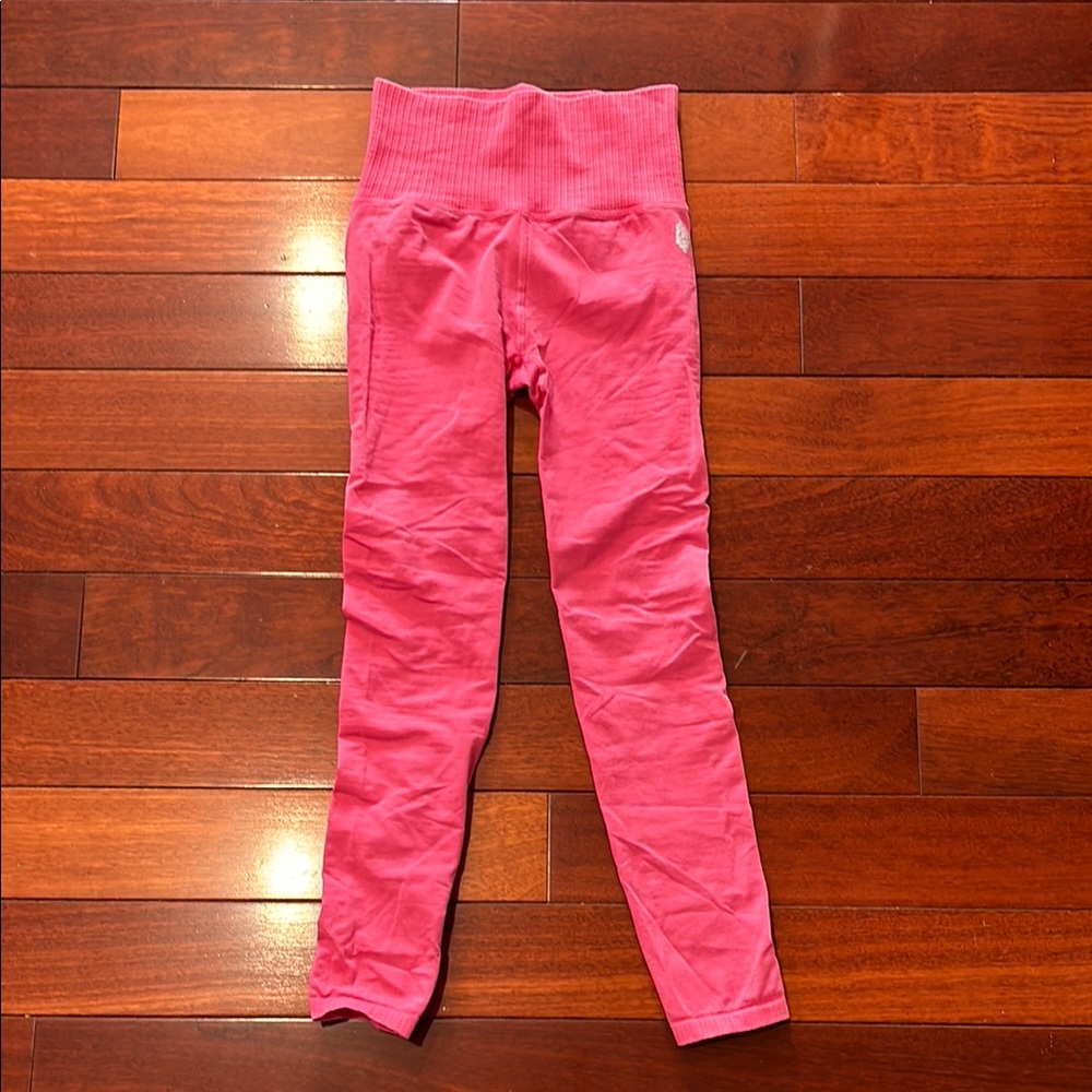 Free People Movement Pink Leggings